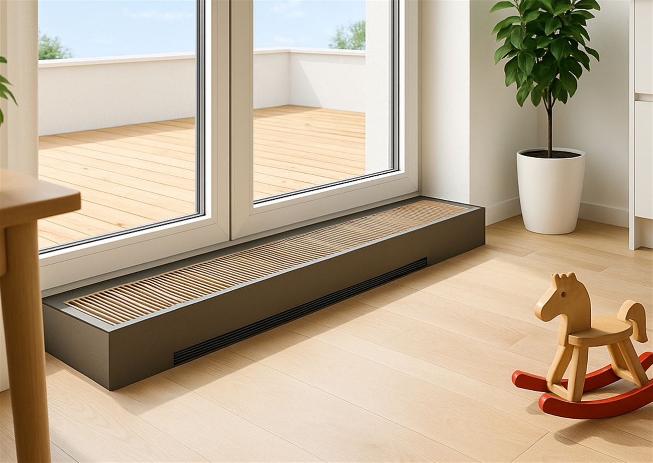 walkable step convector